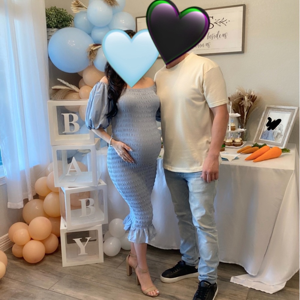 Maternity Shower/ Photoshoot Dress